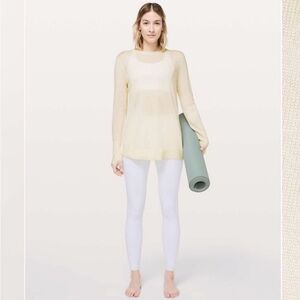 Lululemon Long Sleeve Top open back size 4